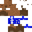 Minecraft skin texture, 64x64 pixels