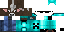 Minecraft skin texture, 64x32 legacy pixels