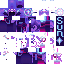 Minecraft skin texture, 64x64 pixels