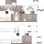 Minecraft skin texture, 64x64 pixels