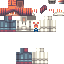 Minecraft skin texture, 64x64 pixels