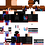 Minecraft skin texture, 64x64 pixels