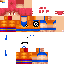 Minecraft skin texture, 64x64 pixels