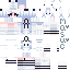 Minecraft skin texture, 64x64 pixels