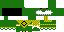 Minecraft skin texture, 64x32 legacy pixels