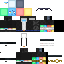 Minecraft skin texture, 64x64 pixels