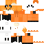Minecraft skin texture, 64x64 pixels