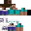 Minecraft skin texture, 64x64 pixels