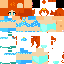 Minecraft skin texture, 64x64 pixels