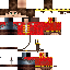 Minecraft skin texture, 64x64 pixels