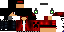 Minecraft skin texture, 64x32 legacy pixels
