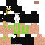Minecraft skin texture, 64x64 pixels