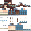 Minecraft skin texture, 64x64 pixels