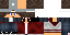 Minecraft skin texture, 64x32 legacy pixels