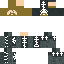 Minecraft skin texture, 64x64 pixels