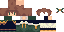 Minecraft skin texture, 64x32 legacy pixels