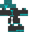 Minecraft skin texture, 64x64 pixels