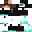 Minecraft skin texture, 64x64 pixels