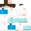 Minecraft skin texture, 64x64 pixels