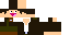 Minecraft skin texture, 64x32 legacy pixels