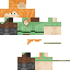 Minecraft skin texture, 64x64 pixels