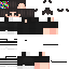 Minecraft skin texture, 64x64 pixels