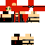 Minecraft skin texture, 64x64 pixels