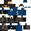 Minecraft skin texture, 64x64 pixels
