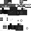 Minecraft skin texture, 64x64 pixels