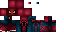Minecraft skin texture, 64x32 legacy pixels