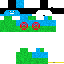 Minecraft skin texture, 64x64 pixels