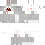 Gray Minecraft skin texture, 64x64 pixels