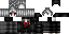 Minecraft skin texture, 64x32 legacy pixels