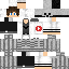 Minecraft skin texture, 64x64 pixels