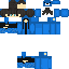 Minecraft skin texture, 64x64 pixels