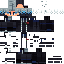 Minecraft skin texture, 64x64 pixels