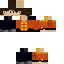 Minecraft skin texture, 64x64 pixels