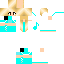 Minecraft skin texture, 64x64 pixels