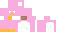 Minecraft skin texture, 64x32 legacy pixels