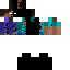 Minecraft skin texture, 64x64 pixels