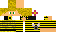 Minecraft skin texture, 64x32 legacy pixels