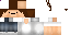 Minecraft skin texture, 64x32 legacy pixels