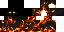 Minecraft skin texture, 64x32 legacy pixels