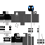 Minecraft skin texture, 64x64 pixels