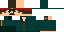 Minecraft skin texture, 64x32 legacy pixels