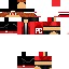 Minecraft skin texture, 64x64 pixels