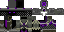 Minecraft skin texture, 64x32 legacy pixels
