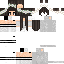 Minecraft skin texture, 64x64 pixels