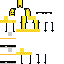 Minecraft skin texture, 64x64 pixels