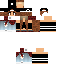 Minecraft skin texture, 64x64 pixels